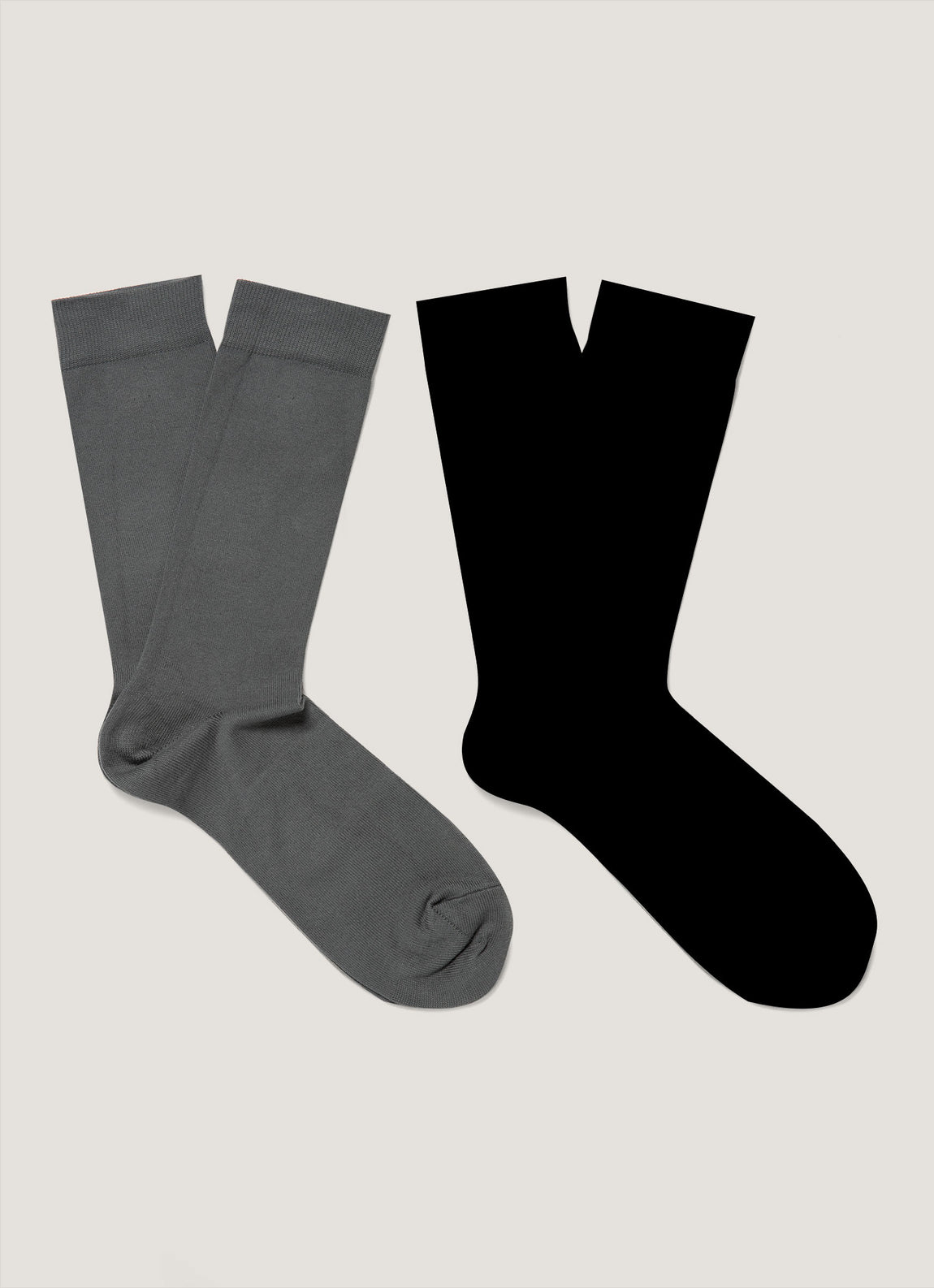 Sock Gift Set in Black/Drill Green
