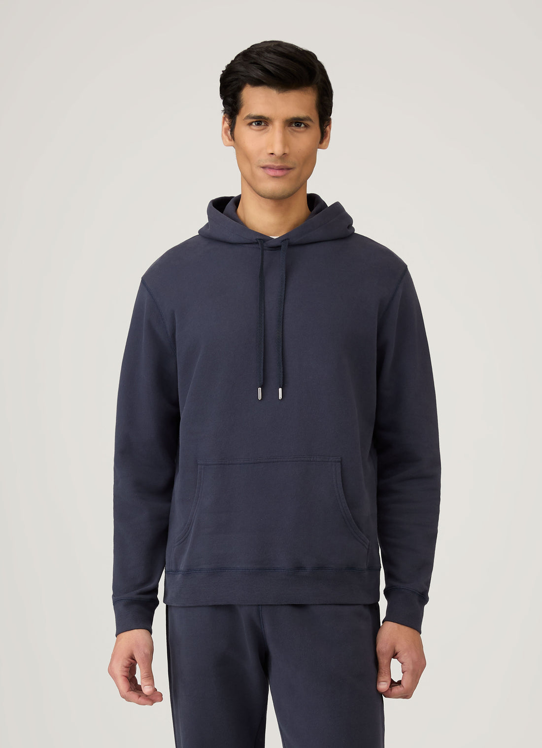 Men's Loopback Hoodie in Navy