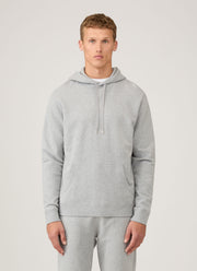 Men's Loopback Hoodie in Grey Melange