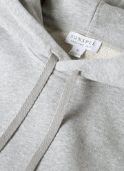Men's Loopback Hoodie in Grey Melange