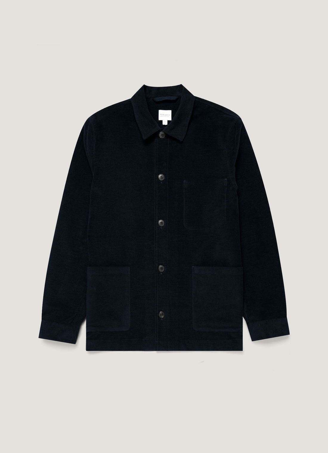 Men's Moleskin Twin Pocket Jacket in Navy
