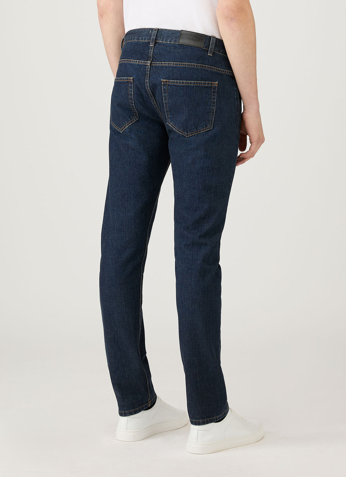 Men's Slim Fit Jeans in Rinse Wash Denim