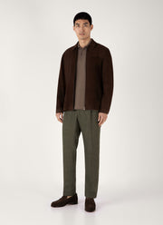 Men's Riviera Polo Shirt in Walnut