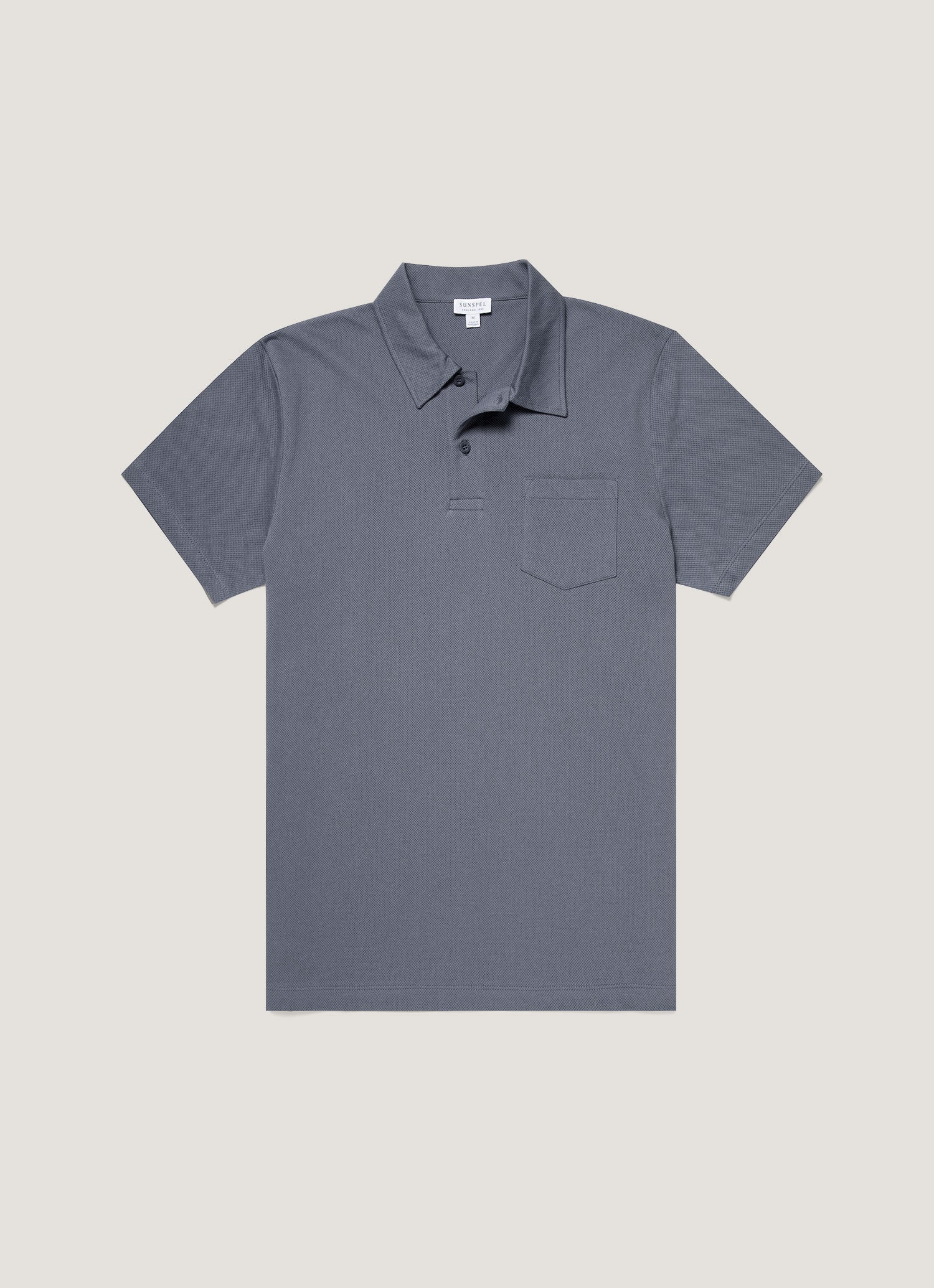 Men's Riviera Polo Shirt in Slate Blue