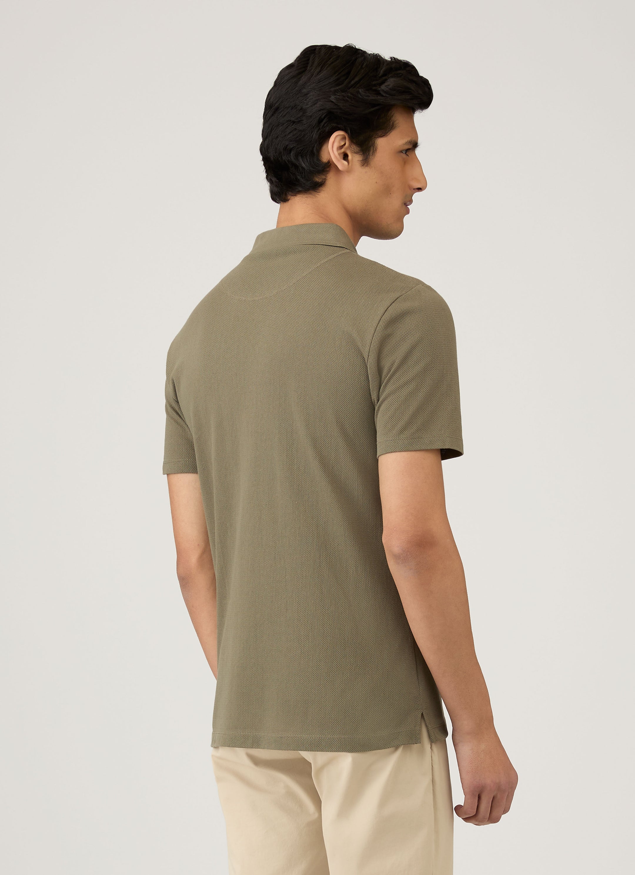 Men's Riviera Polo Shirt in Khaki