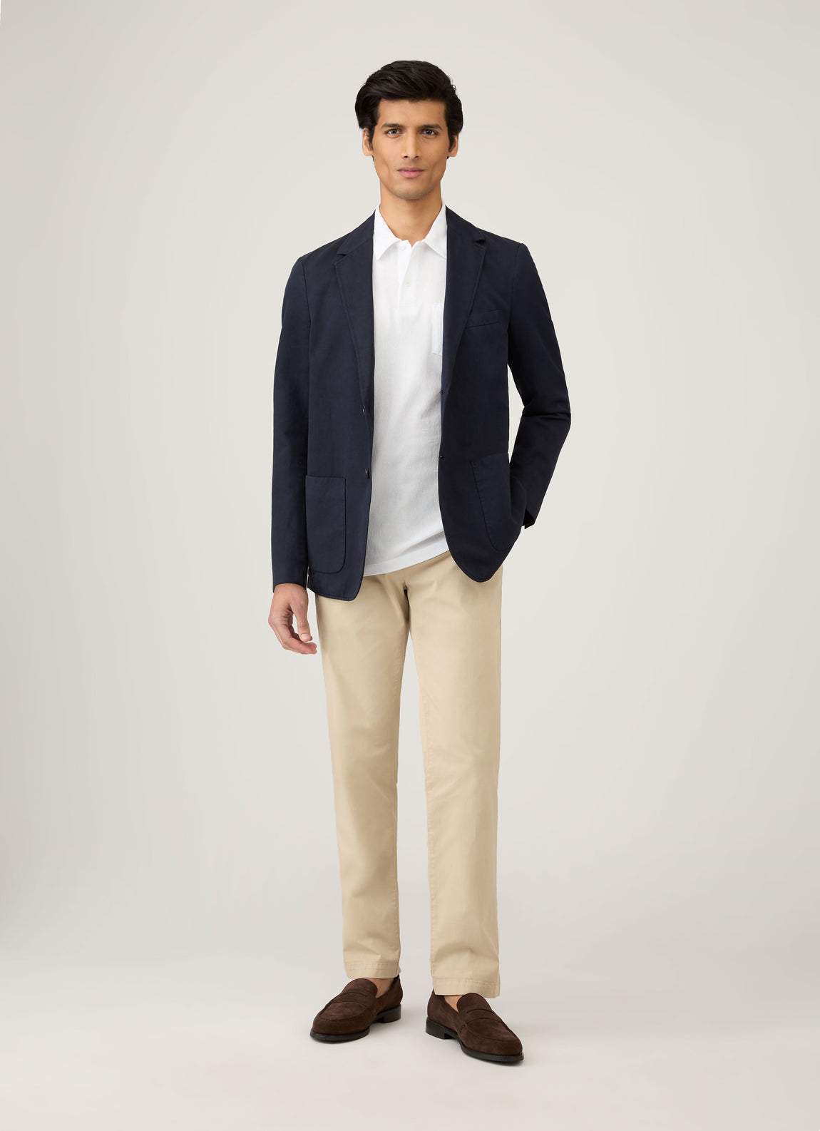 Men's Riviera Polo Shirt in White