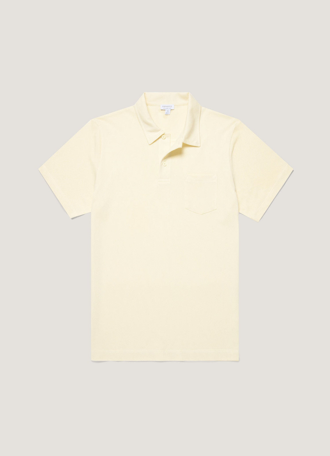 Men's Riviera Polo Shirt in Buttermilk