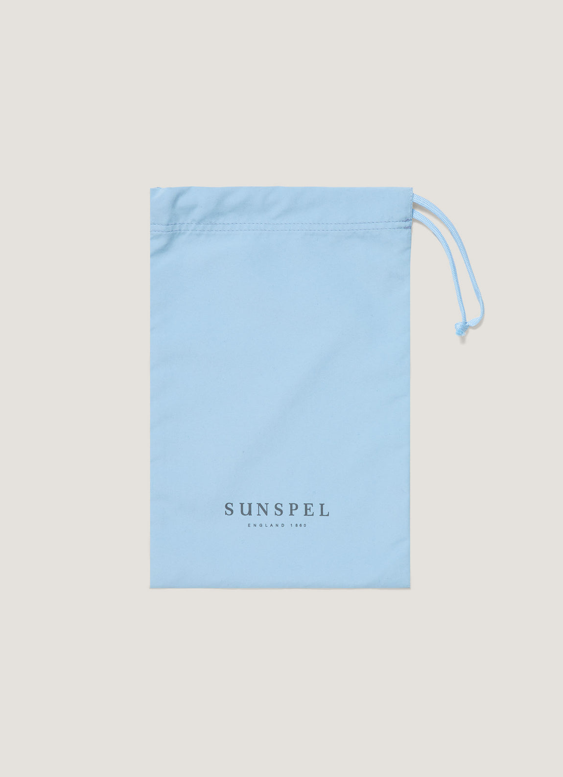 Men's Drawstring Swim Shorts in Light Blue