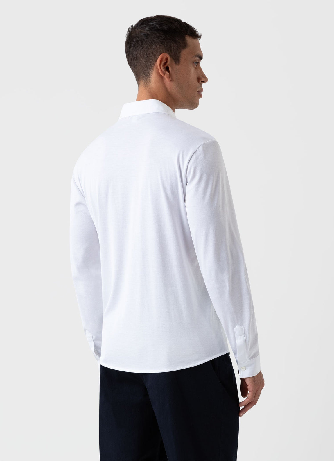 Men's Jersey Shirt in White
