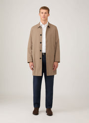 Men's Cotton Stretch Shirt in White