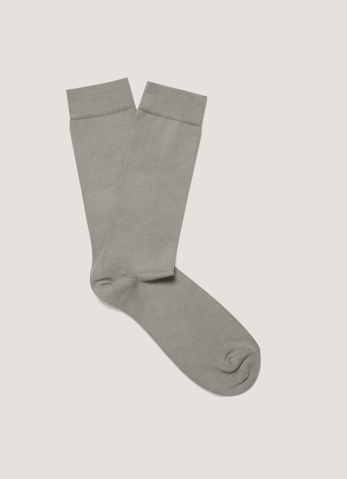 Men's Cotton Socks in Pastel Green