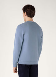 Men's Loopback Sweatshirt in Vintage Blue