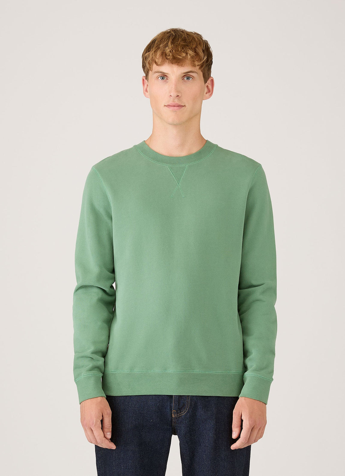 Men's Loopback Sweatshirt in Thyme