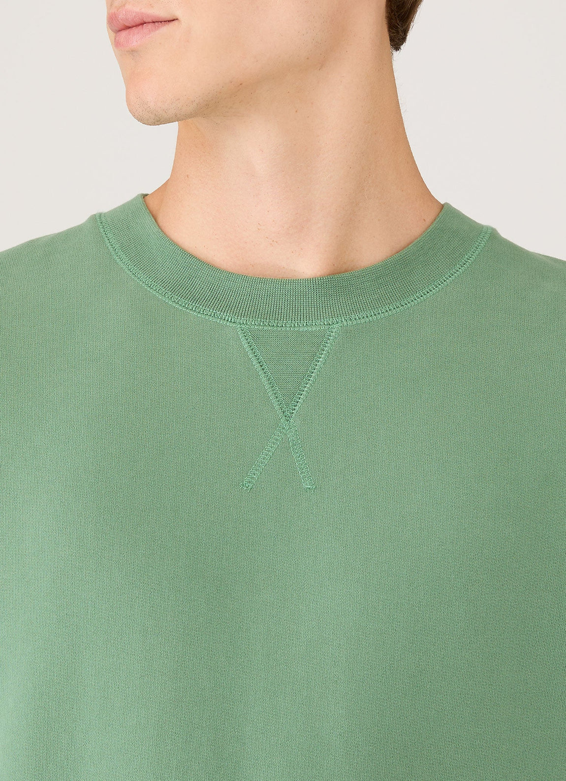 Men's Loopback Sweatshirt in Thyme