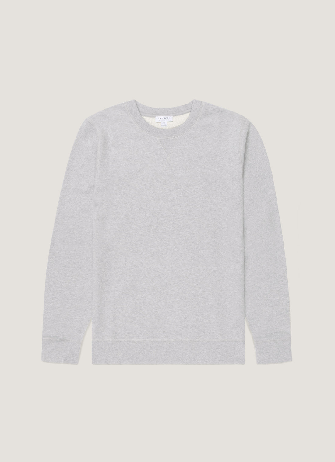 Men's Loopback Sweatshirt in Grey Melange