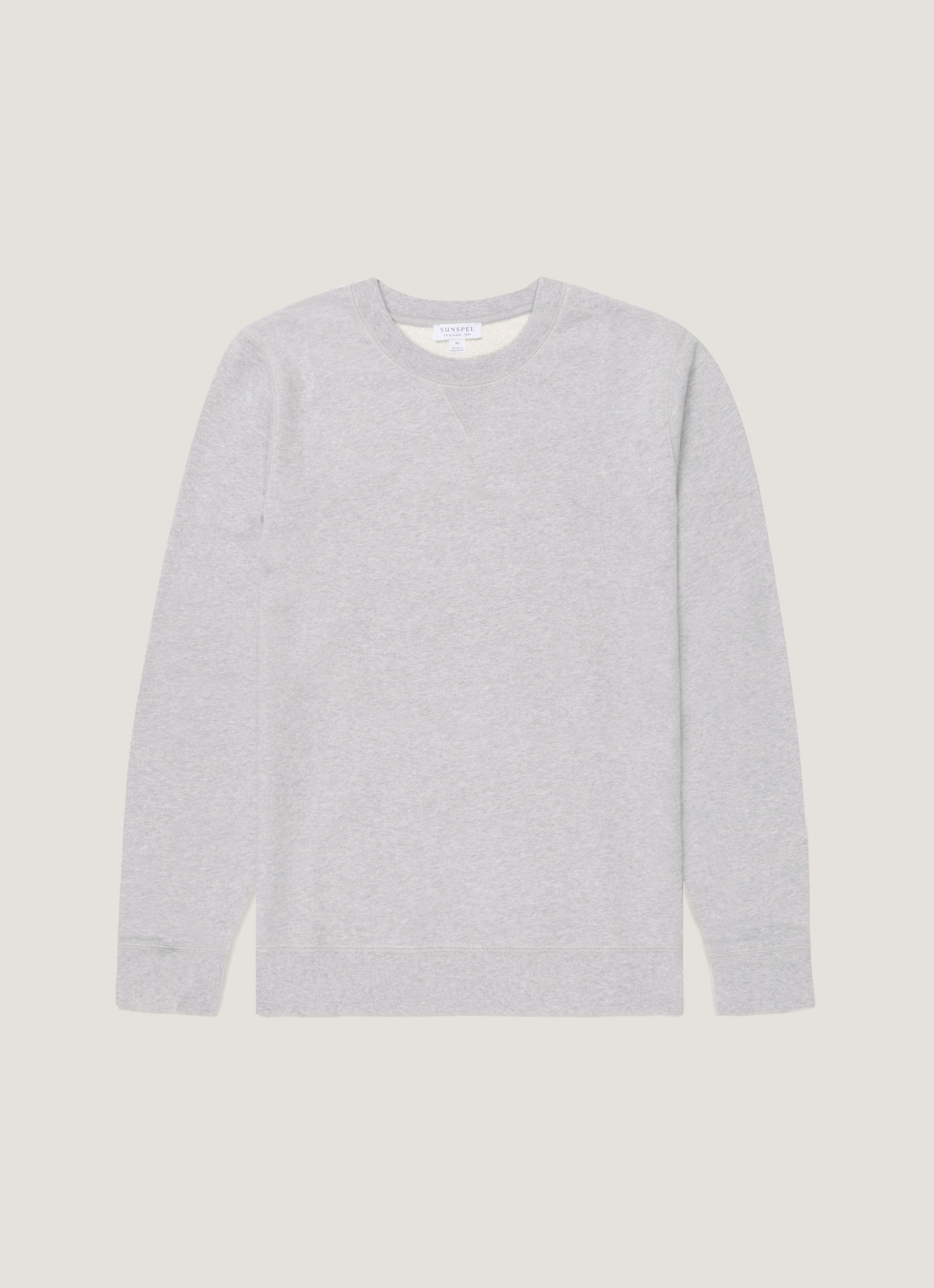 Men's Loopback Sweatshirt in Grey Melange