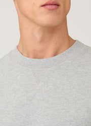 Men's Loopback Sweatshirt in Grey Melange