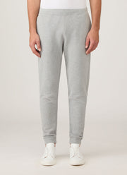 Men's Loopback Sweatpants in Grey Melange