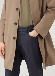 Men's Cotton Drill 5 Pocket Trouser in Navy