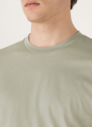 Men's Riviera Midweight T-shirt in Pastel Green