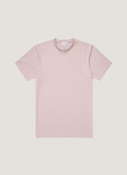 Men's Riviera Midweight T‑shirt in Pale Pink