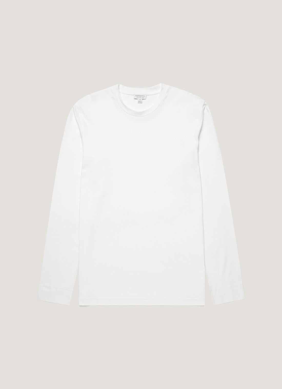 Men's Long Sleeve Riviera T-shirt in White