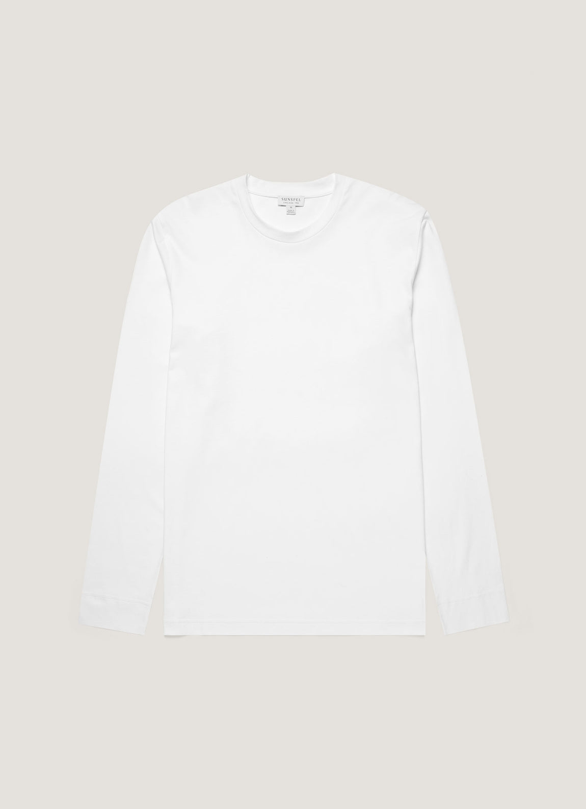 Men's Long Sleeve Riviera T-shirt in White