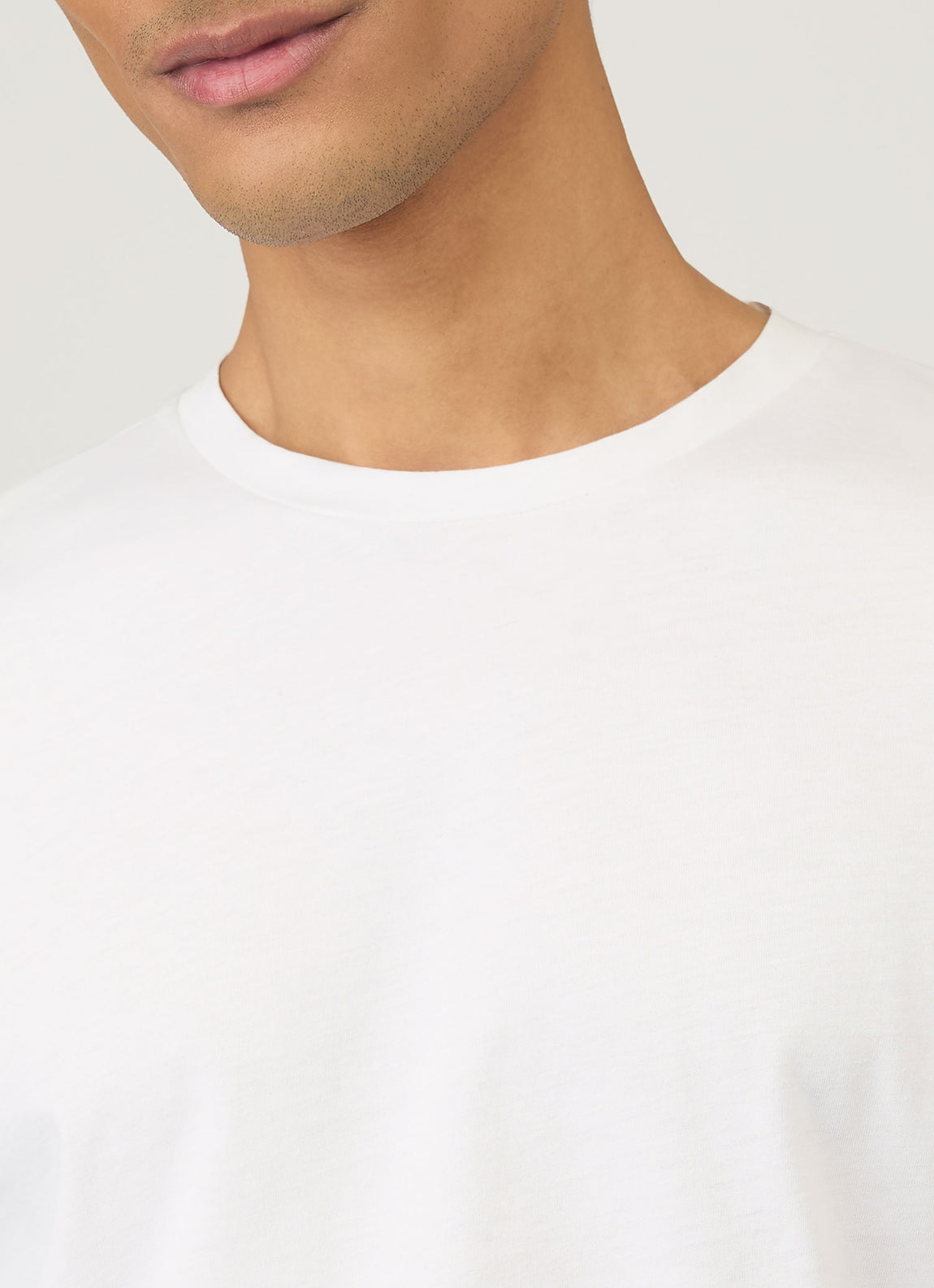 Men's Long Sleeve Riviera T-shirt in White