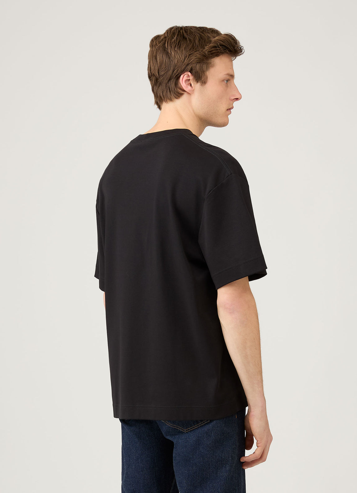 Men's Oversized Heavyweight T-shirt in Black