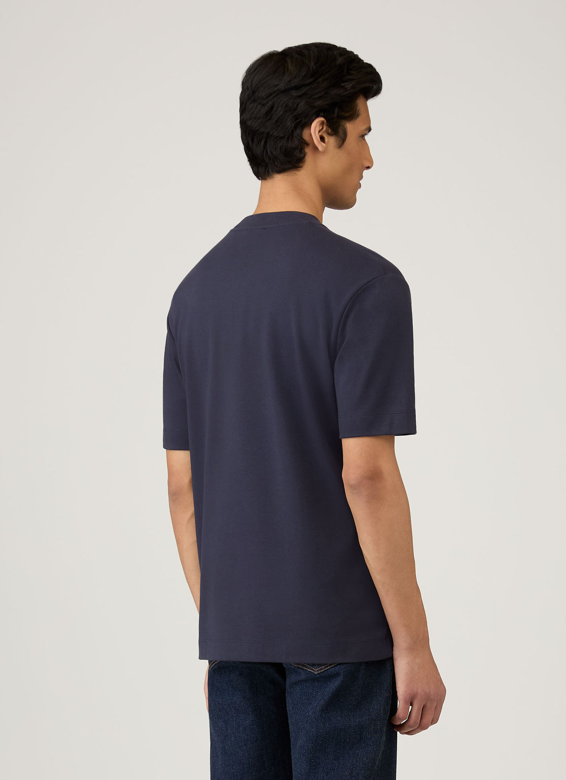 Men's Relaxed Fit Heavyweight T-shirt in Navy