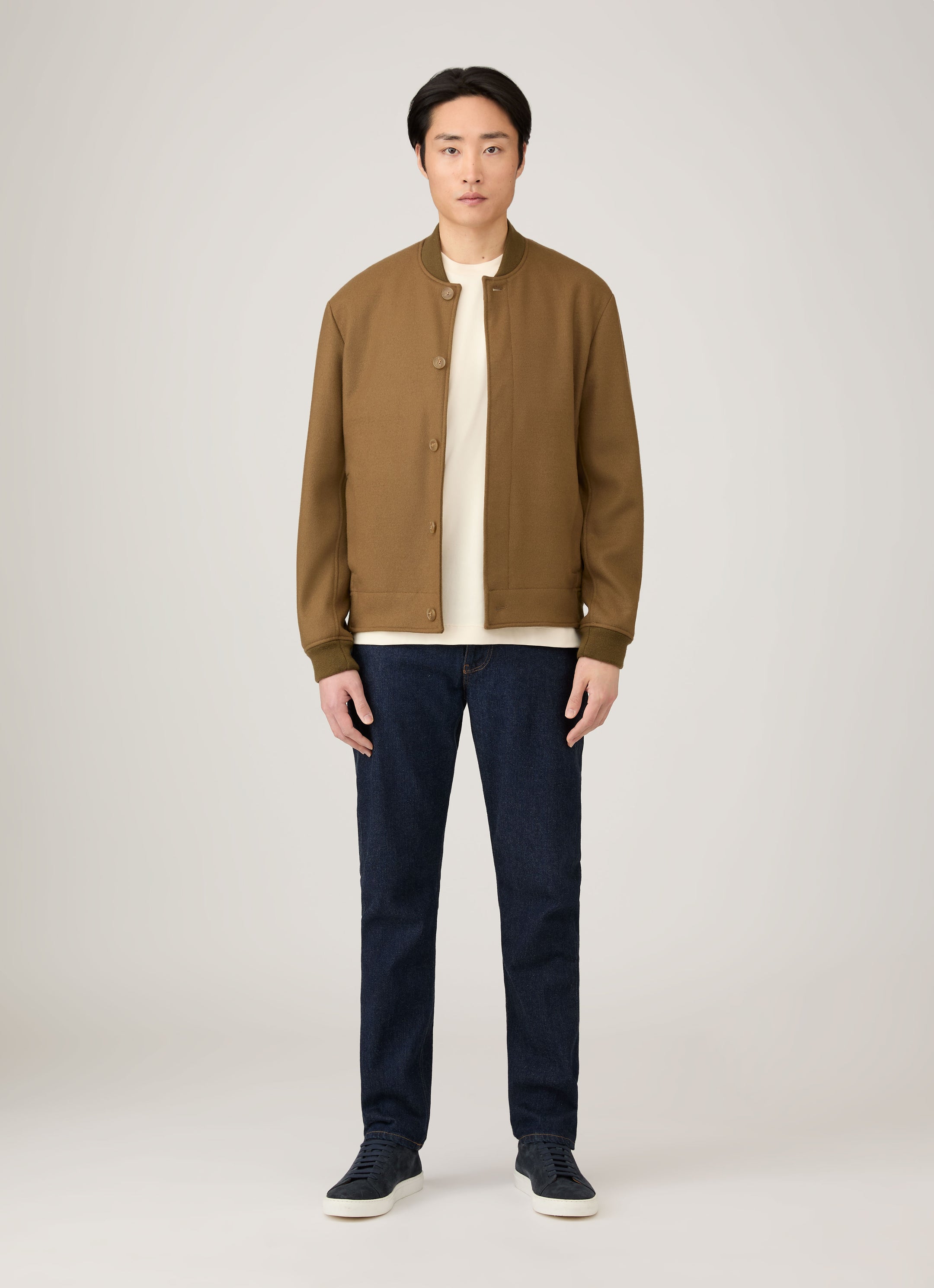 Men's Relaxed Fit Heavyweight T-shirt in Undyed