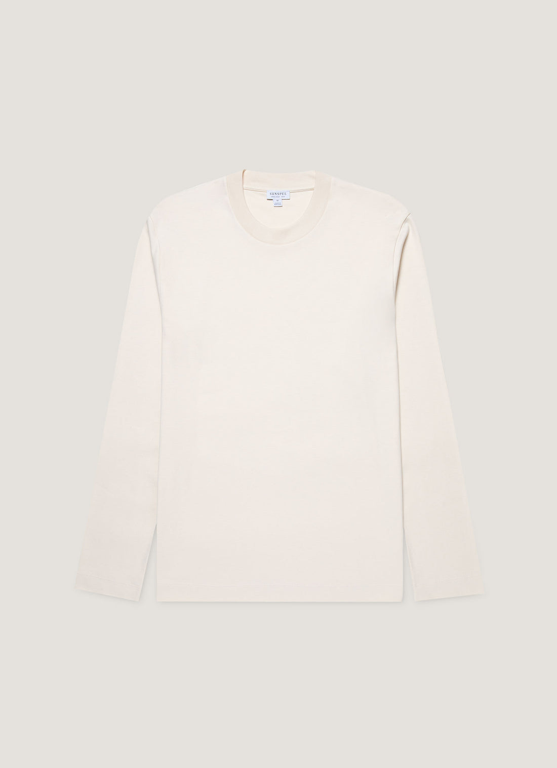 Men's Long Sleeve Heavyweight T-shirt in Undyed