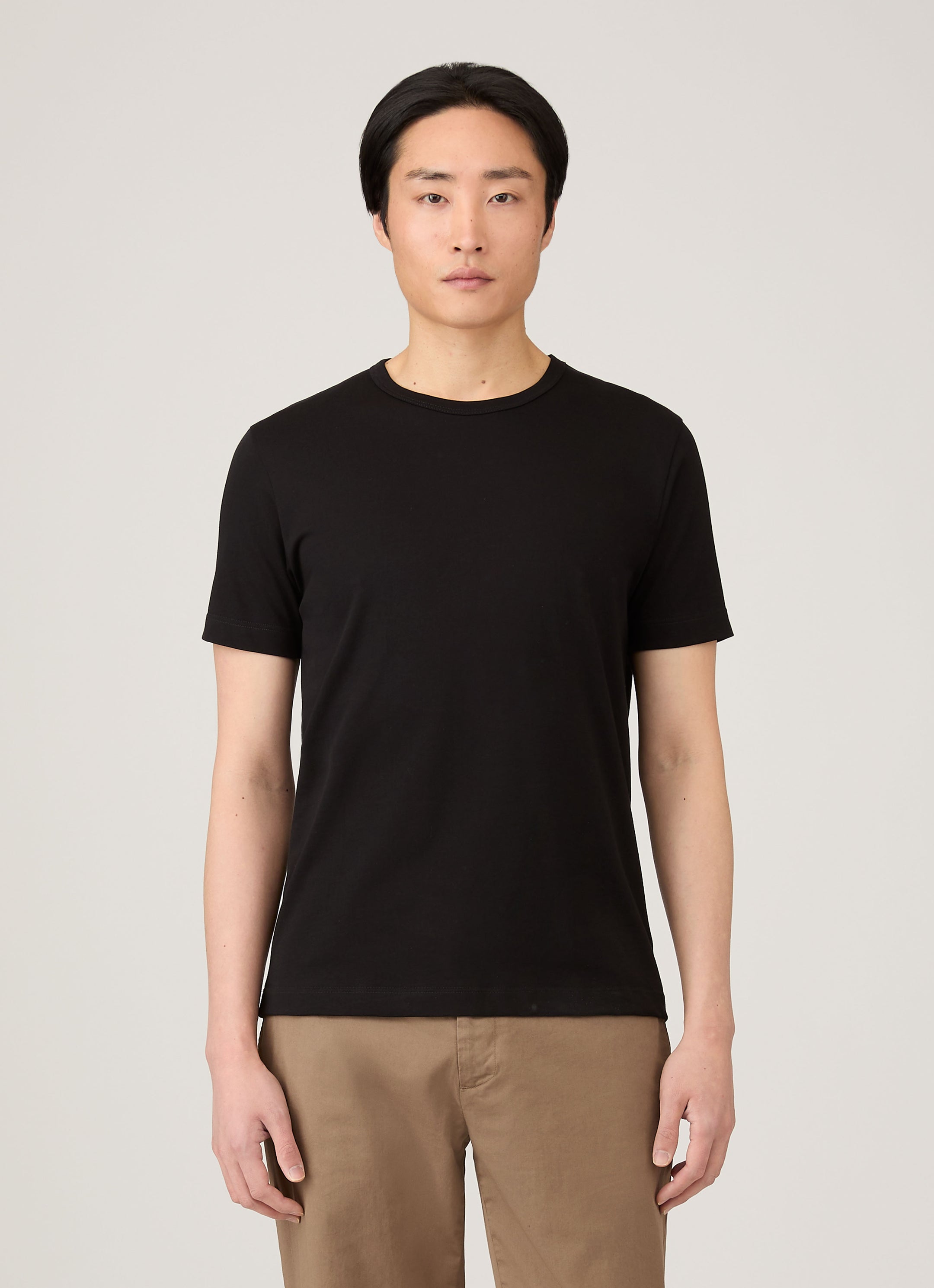 Men's Single Jersey T-shirt in Black