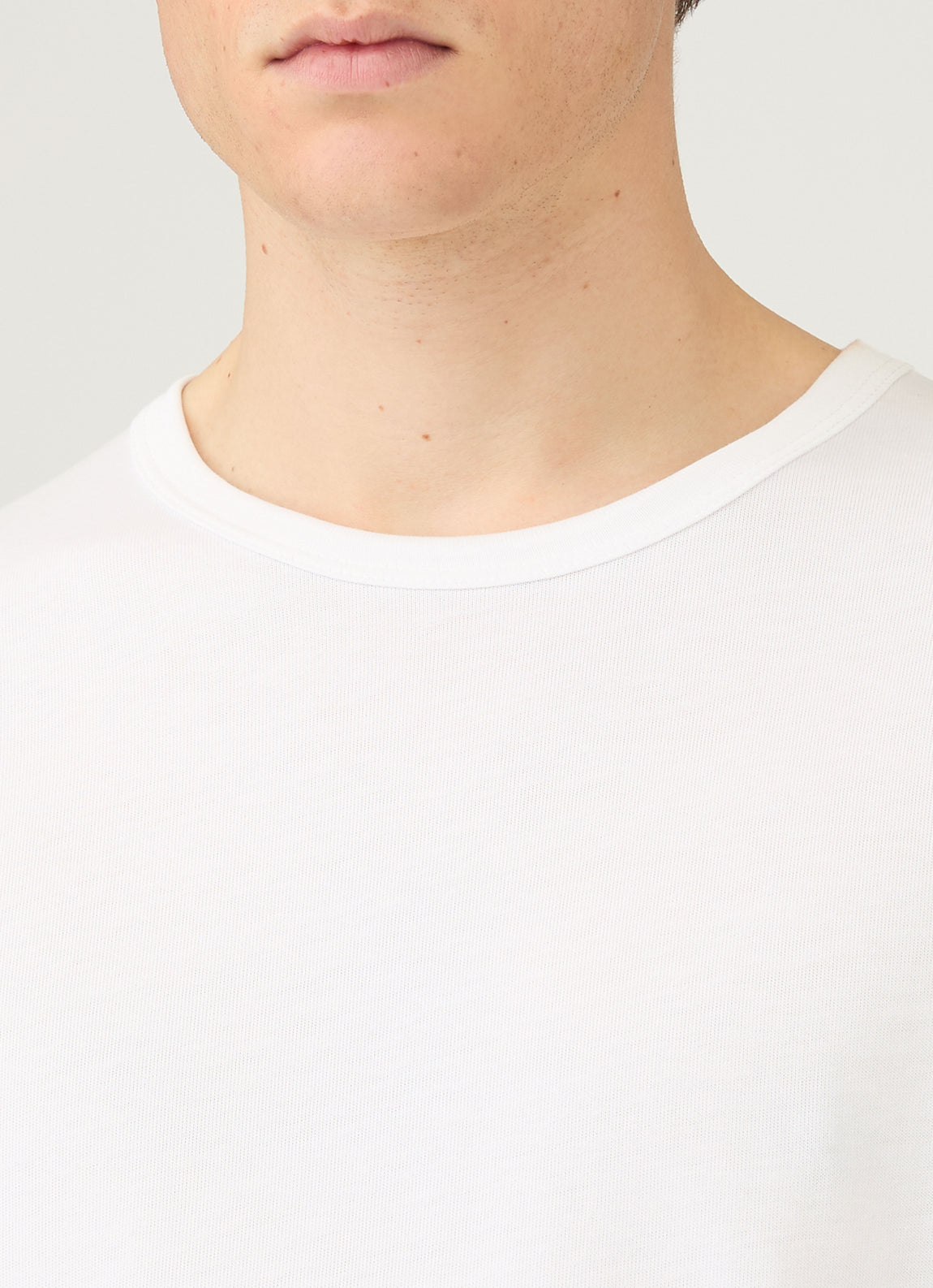 Men's Single Jersey T-shirt in White