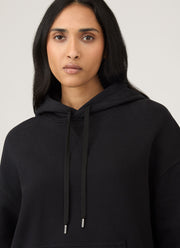 Women's Loopback Hoodie in Black