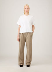 Women's Boxy Heavyweight T-shirt in White