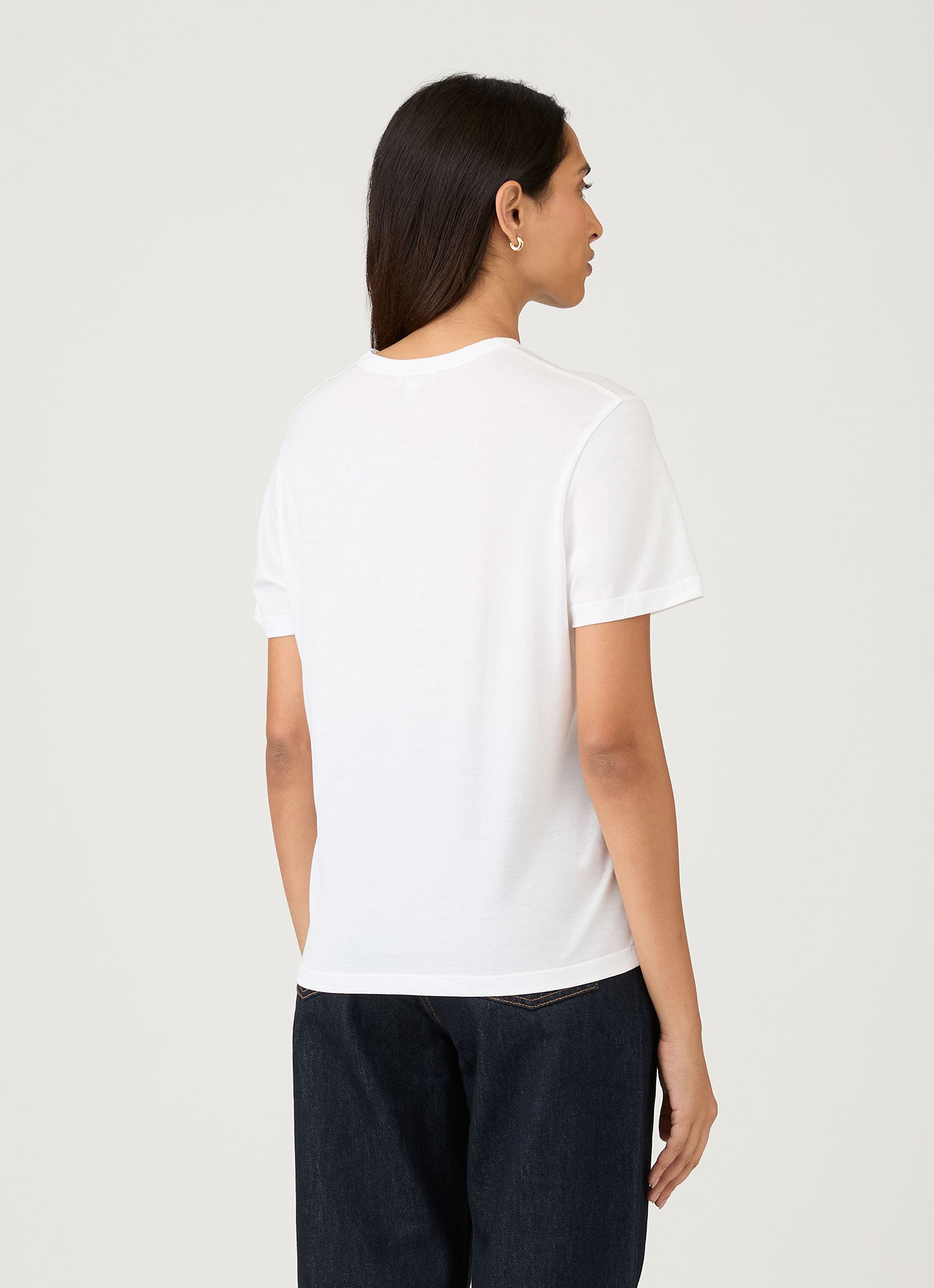 Women's Relaxed Fit T-shirt in White