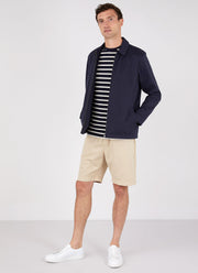Cotton Harrington Jacket - Navy