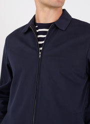 Cotton Harrington Jacket - Navy