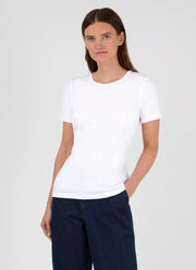 Rib T-shirt - White