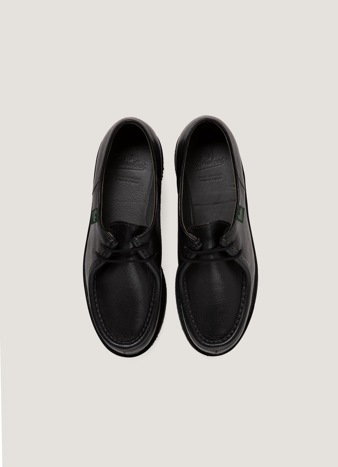 Paraboot Grained Leather Michael in Black