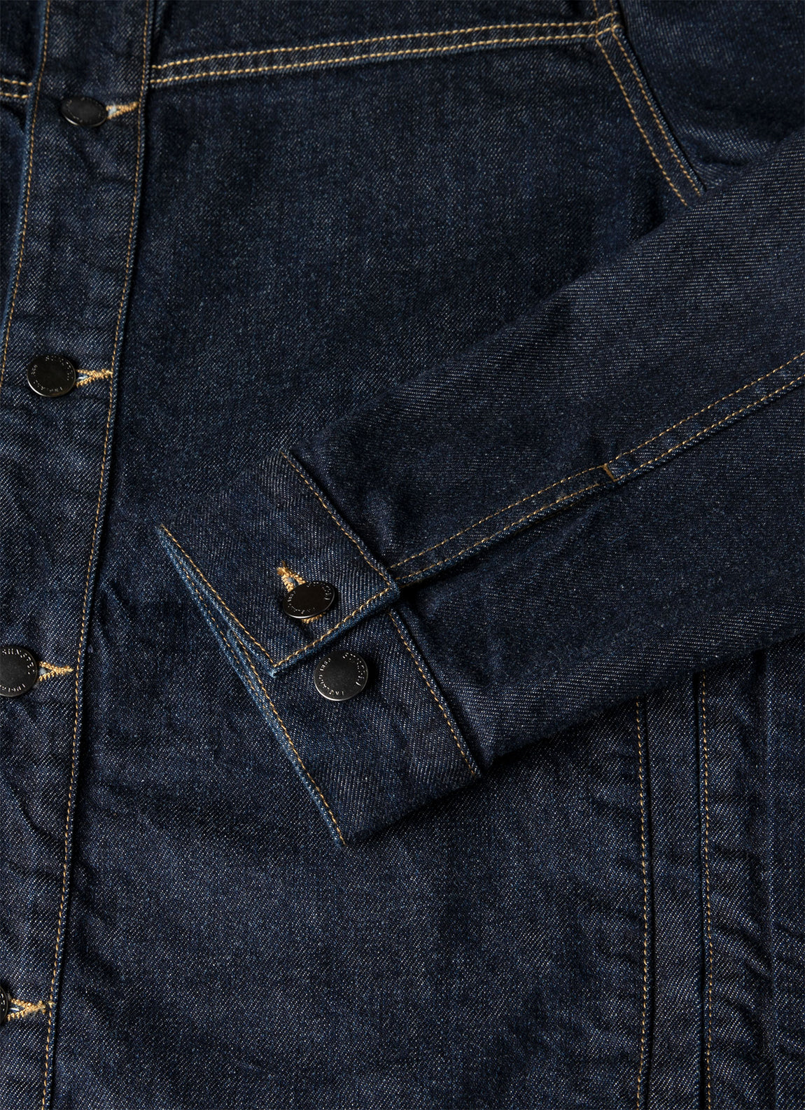 Men's 13oz Japanese Denim Jacket in Rinse Wash Denim