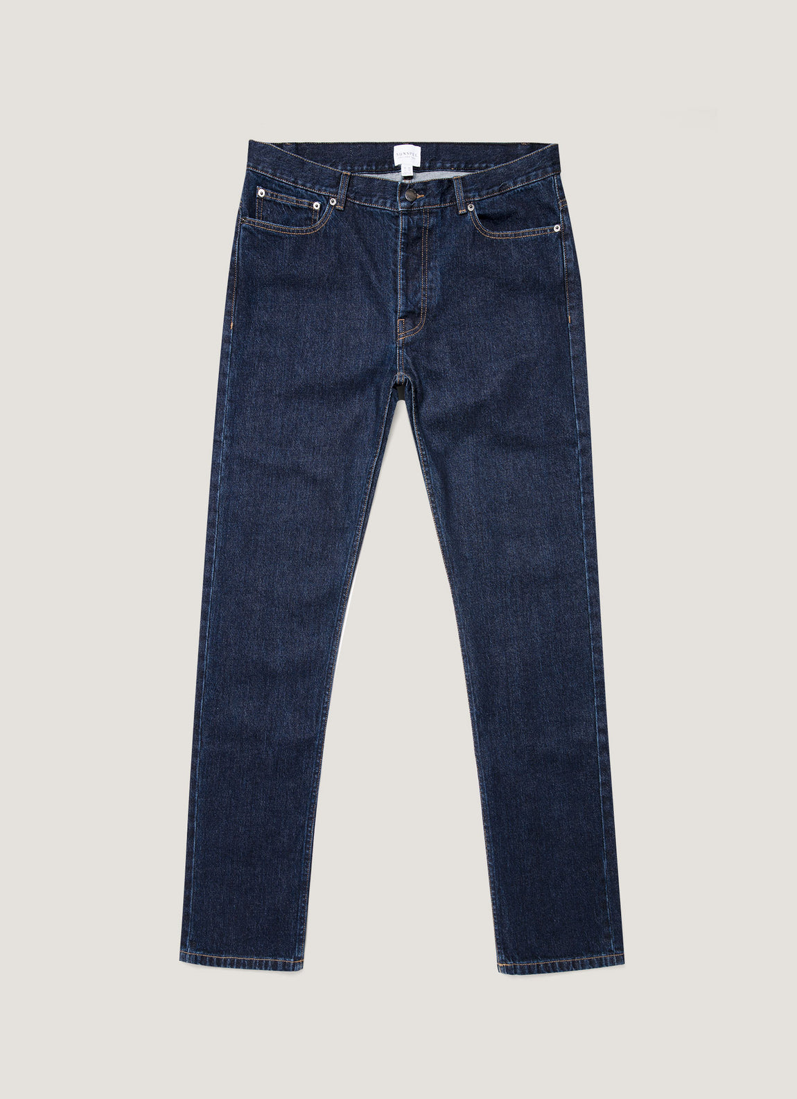 Men's Slim Fit Jeans in Rinse Wash Denim