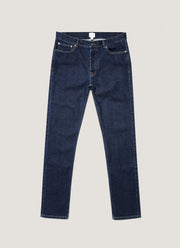 Men's Slim Fit Jeans in Rinse Wash Denim