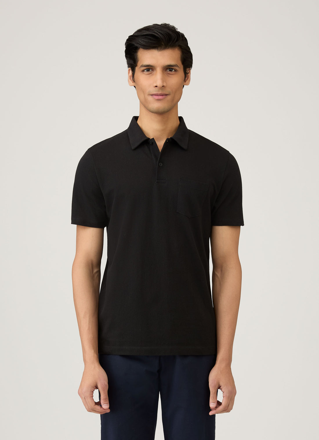 Men's Riviera Polo Shirt in Black