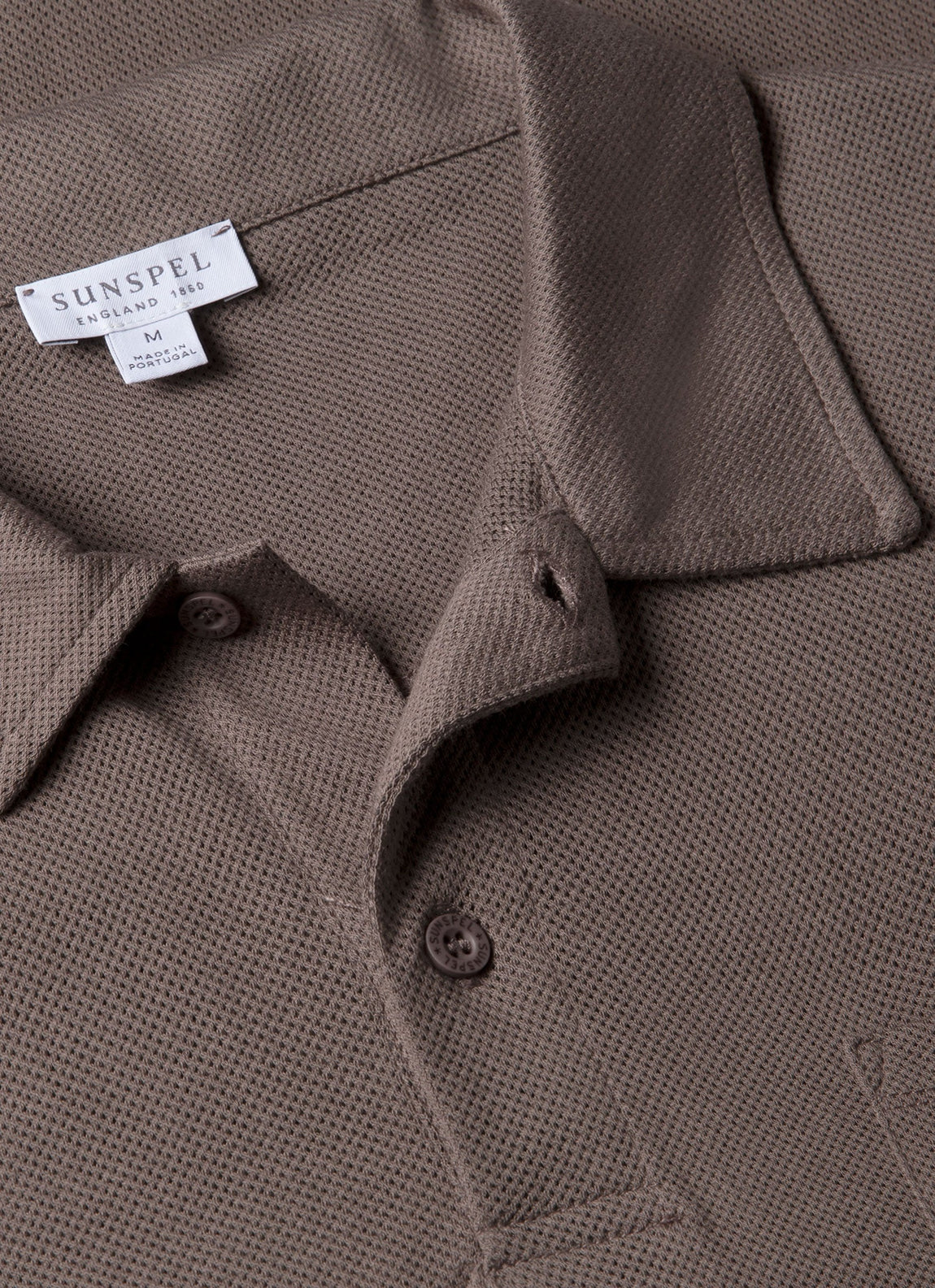 Men's Riviera Polo Shirt in Walnut