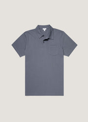 Men's Riviera Polo Shirt in Slate Blue