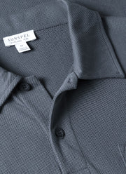 Men's Riviera Polo Shirt in Slate Blue