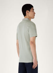 Men's Riviera Polo Shirt in Pastel Green