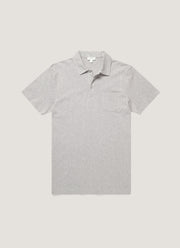 Men's Riviera Polo Shirt in Grey Melange